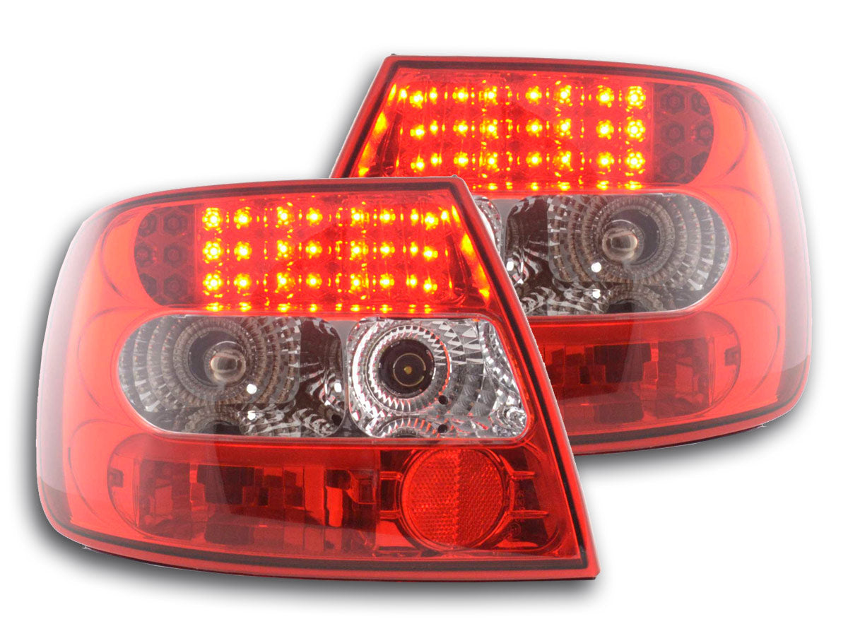 LED Rückleuchten Set Audi A4 Limousine Typ B5 95-00 klar/rot LED Rückleuchten Set Audi A4 Limousine Typ B5 95-00 klar/rot